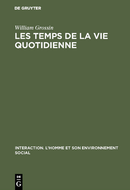 Les temps de la vie quotidienne main product photo