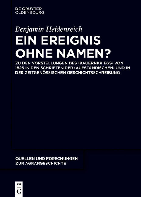 Ein Ereignis ohne Namen? main product photo