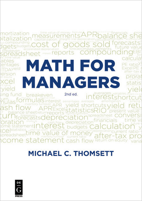 Math for Managers main product photo