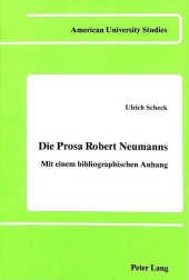 Die Prosa Robert Neumanns