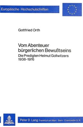Vom Abenteuer bürgerlichen Bewusstseins