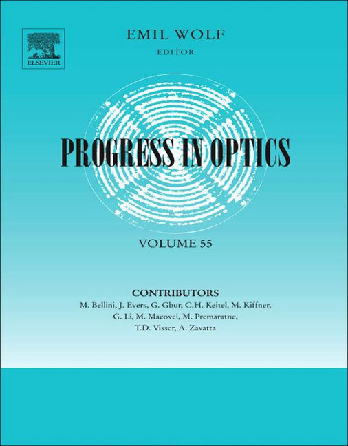 Progress in Optics main product photo