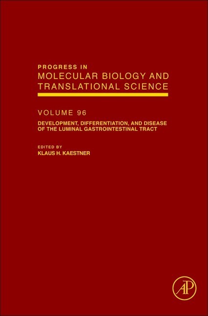 Development, Differentiation, and Disease of the Luminal Gastrointestinal Tract main product photo
