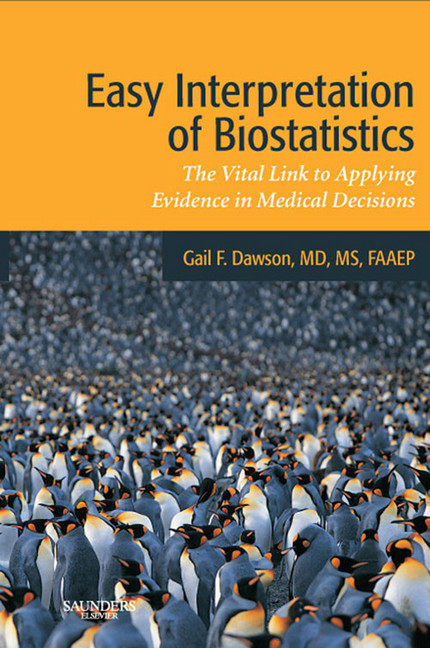 Easy Interpretation of Biostatistics main product photo