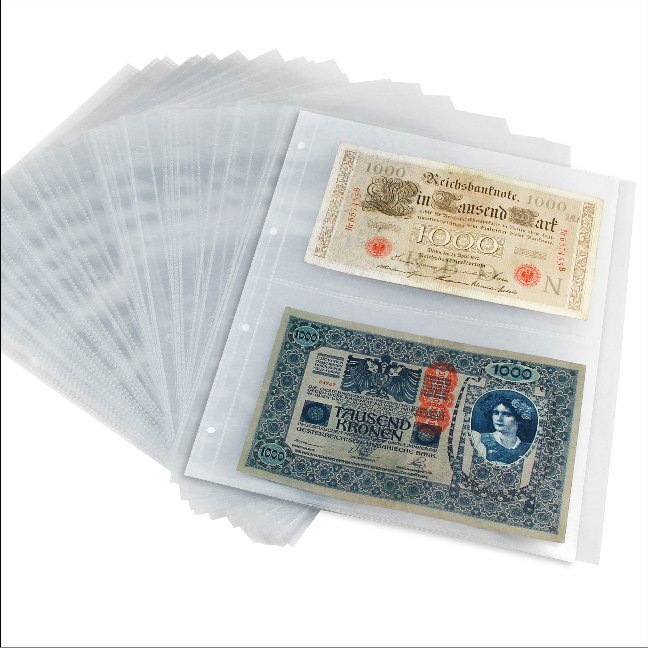Banknoten, Postkarten etc. Einsteckblätter PP main product photo