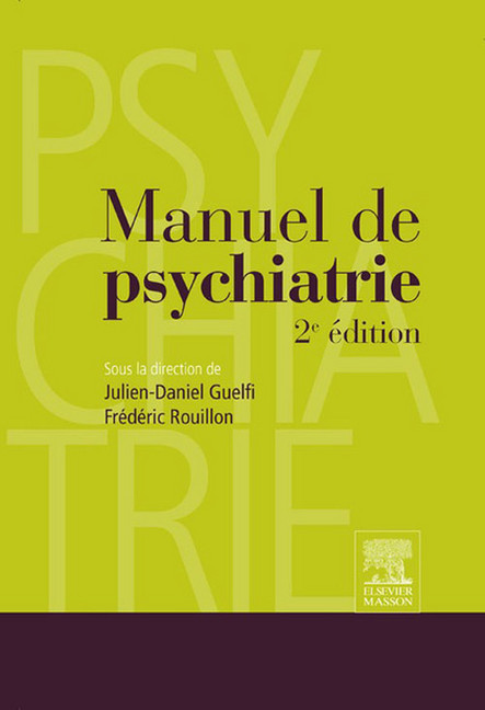 Manuel de psychiatrie main product photo