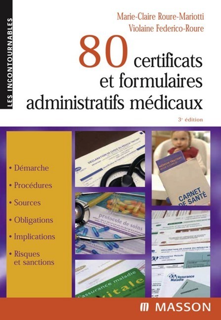 80 certificats et formulaires administratifs médicaux main product photo
