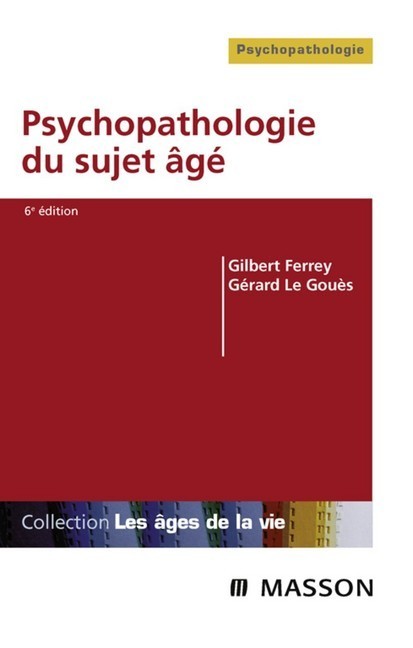 Psychopathologie du sujet âgé main product photo