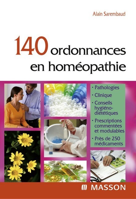 140 ordonnances en homéopathie main product photo