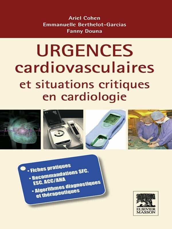 Urgences cardio-vasculaires et situations critiques en cardiologie main product photo