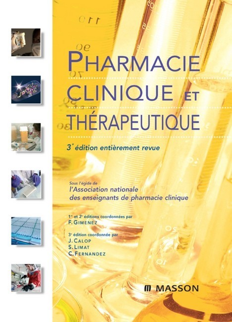 Pharmacie clinique et thérapeutique main product photo