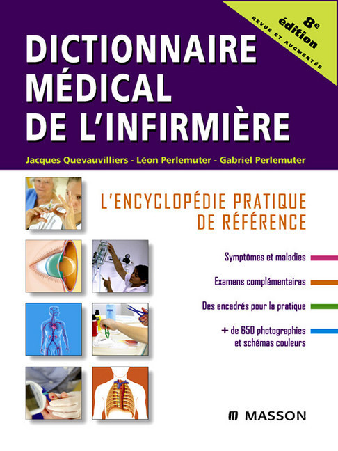 Dictionnaire médical de l'infirmière main product photo