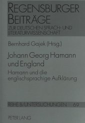 Johann Georg Hamann und England
