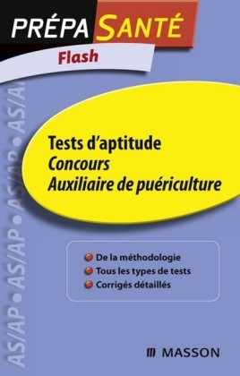 Flash Tests d'aptitude Concours Auxiliaire de puériculture