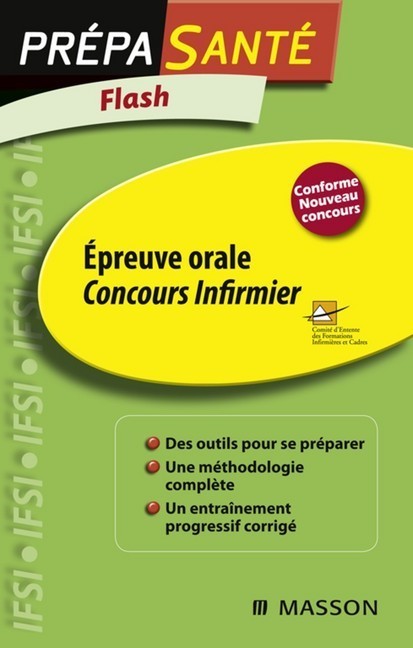 Flash Épreuve orale Concours infirmier main product photo