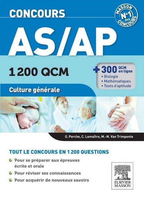 Concours AS/AP 1 200 QCM Culture générale main product photo