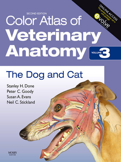 Color Atlas of Veterinary Anatomy, Volume 3, The Dog and Cat E-Book main product photo