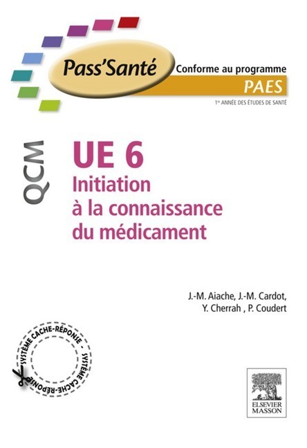 UE 6 - Initiation à la connaissance du médicament - QCM main product photo