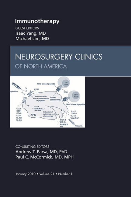 Immunotherapy, An Issue of Neurosurgery Clinics main product photo