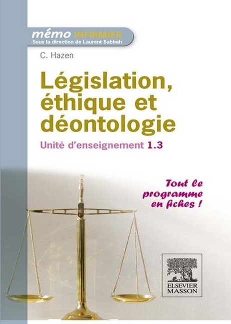Législation, éthique et déontologie main product photo