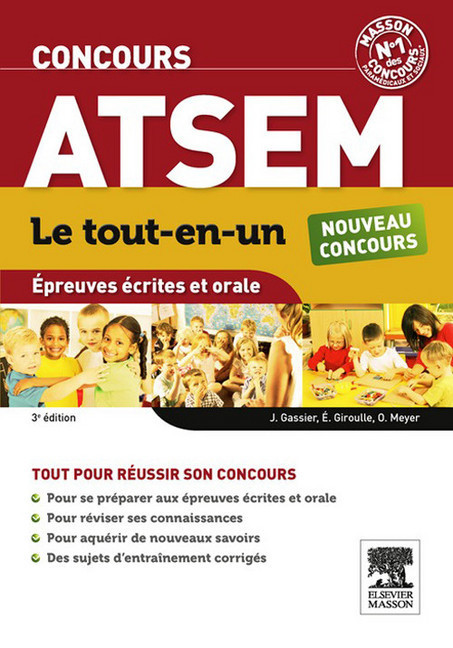 Concours ATSEM Le tout-en-un Épreuves écrites et orale main product photo
