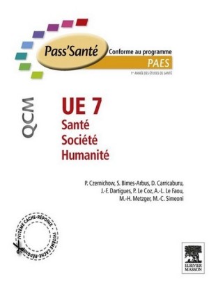 UE 7 - Santé - Société - Humanité - QCM