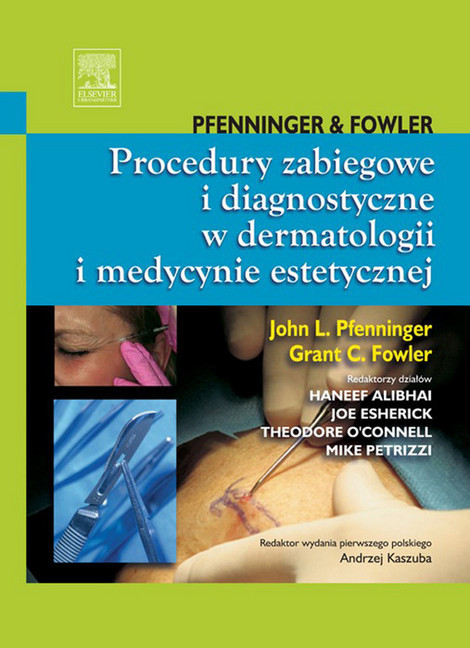 Procedury zabiegowe i diagnostyczne w dermatologii i medycynie estetycznej- main product photo