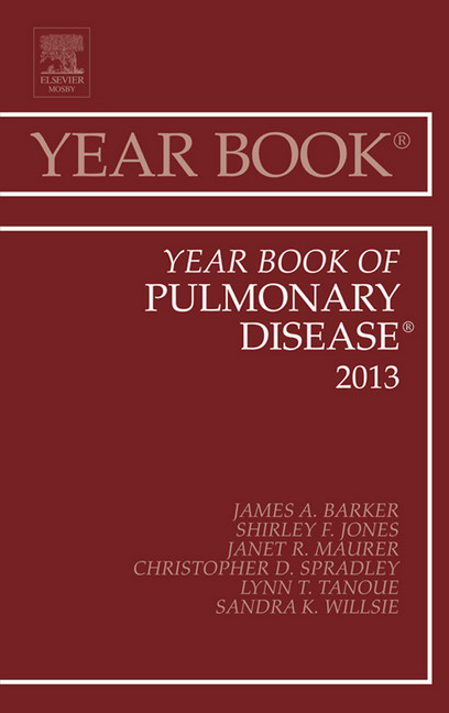 Year Book of Pulmonary Diseases 2013, main product photo