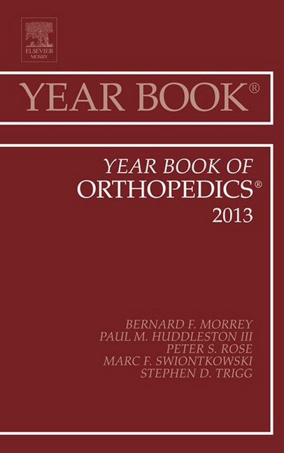 Year Book of Orthopedics 2013, main product photo