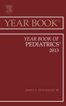 Year Book of Pediatrics 2013,