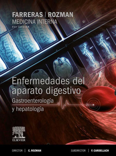 Farreras-Rozman. Medicina Interna. Enfermedades del aparato digestivo. Gastroenterología y hepatología main product photo