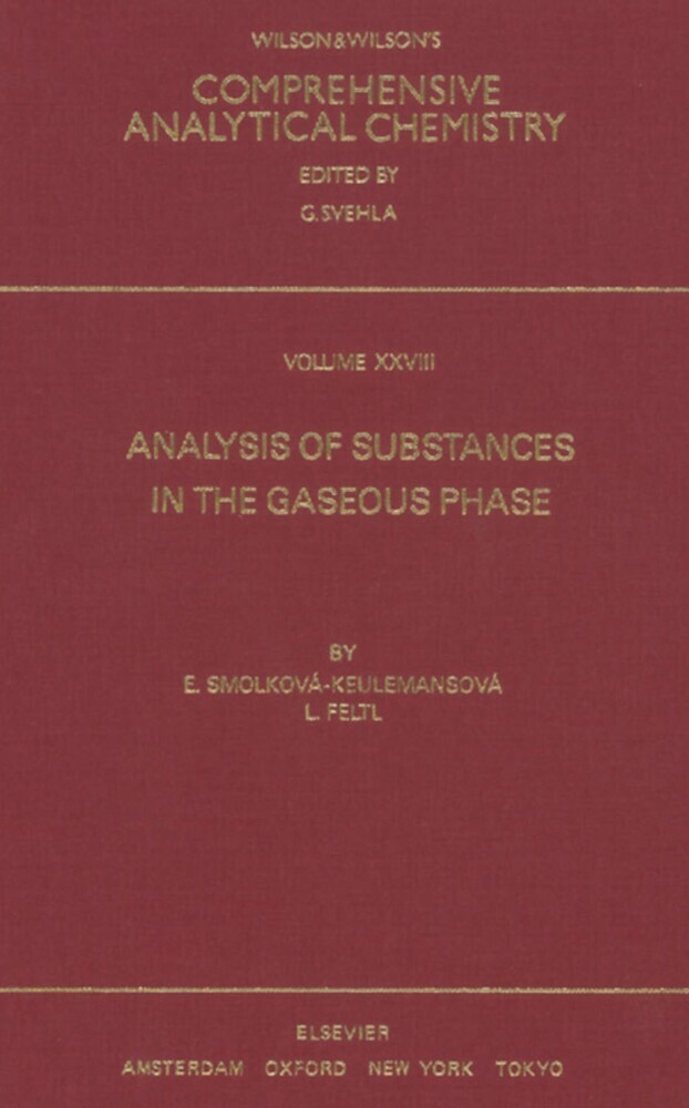 Analysis of Substances in the Gaseous Phase main product photo