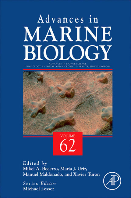 Advances in Sponge Science: Physiology, Chemical and Microbial Diversity, Biotechnology main product photo