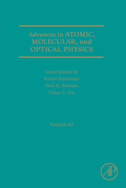 Advances in Atomic, Molecular, and Optical Physics main product photo