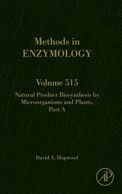 Natural Product Biosynthesis by Microorganisms and Plants, Part A main product photo