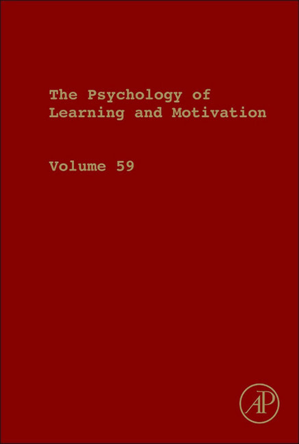 The Psychology of Learning and Motivation main product photo
