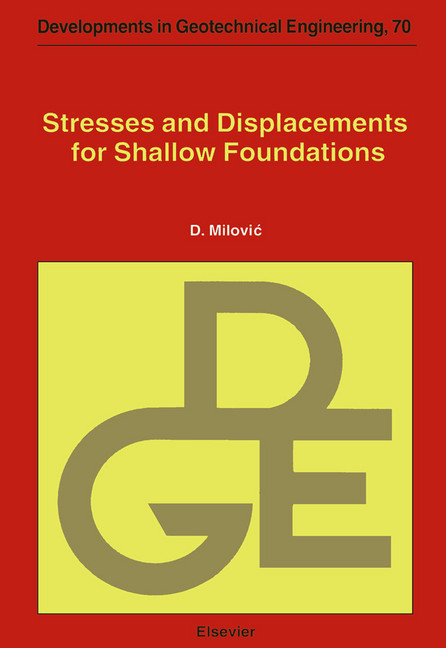 Stresses and Displacements for Shallow Foundations main product photo
