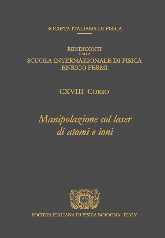Laser Manipulation of Atoms and Ions main product photo