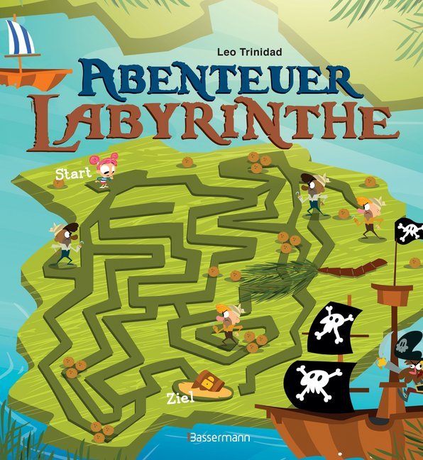 Abenteuer-Labyrinthe. Bunt und spannend. main product photo