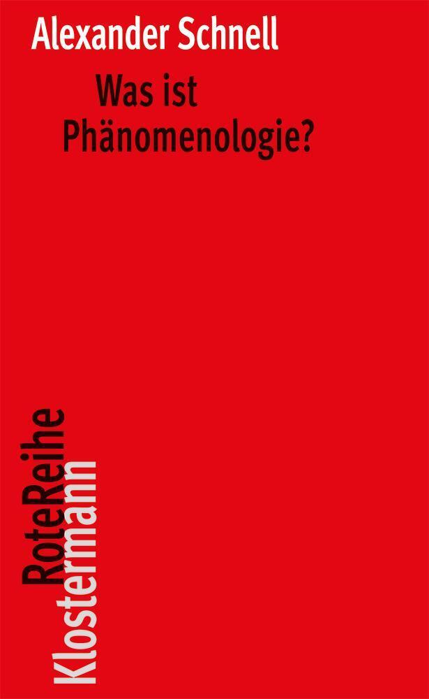 Was ist Phänomenologie? main product photo