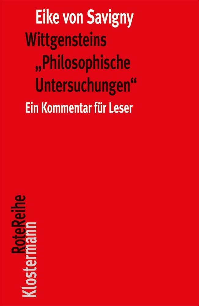 Wittgensteins "Philosophische Untersuchungen" main product photo