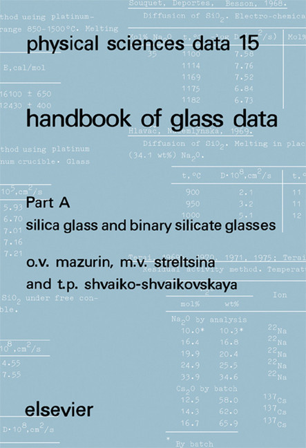 Silica Glass and Binary Silicate Glasses main product photo