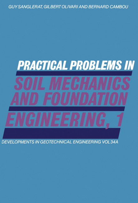 Physical Characteristics of Soils, Plasticity, Settlement Calculations, Interpretation of In-Situ Tests main product photo