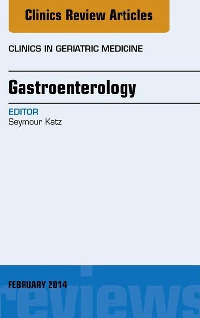 Gastroenterology, An Issue of Clinics in Geratric Medicine, main product photo