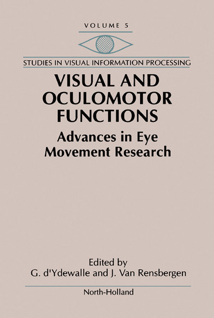 Visual and Oculomotor Functions main product photo