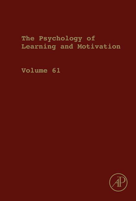 Psychology of Learning and Motivation main product photo