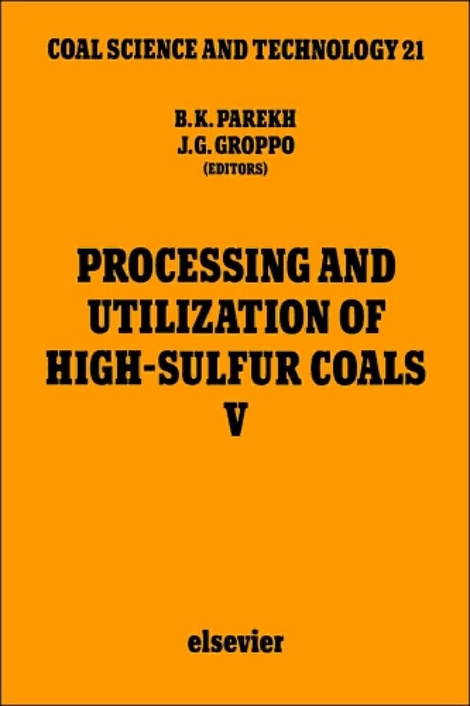 Processing and Utilization of High-Sulfur Coals V main product photo