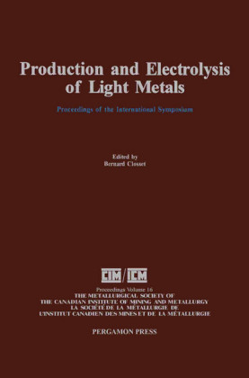 Production and Electrolysis of Light Metals