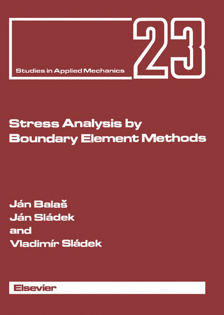 Stress Analysis by Boundary Element Methods main product photo