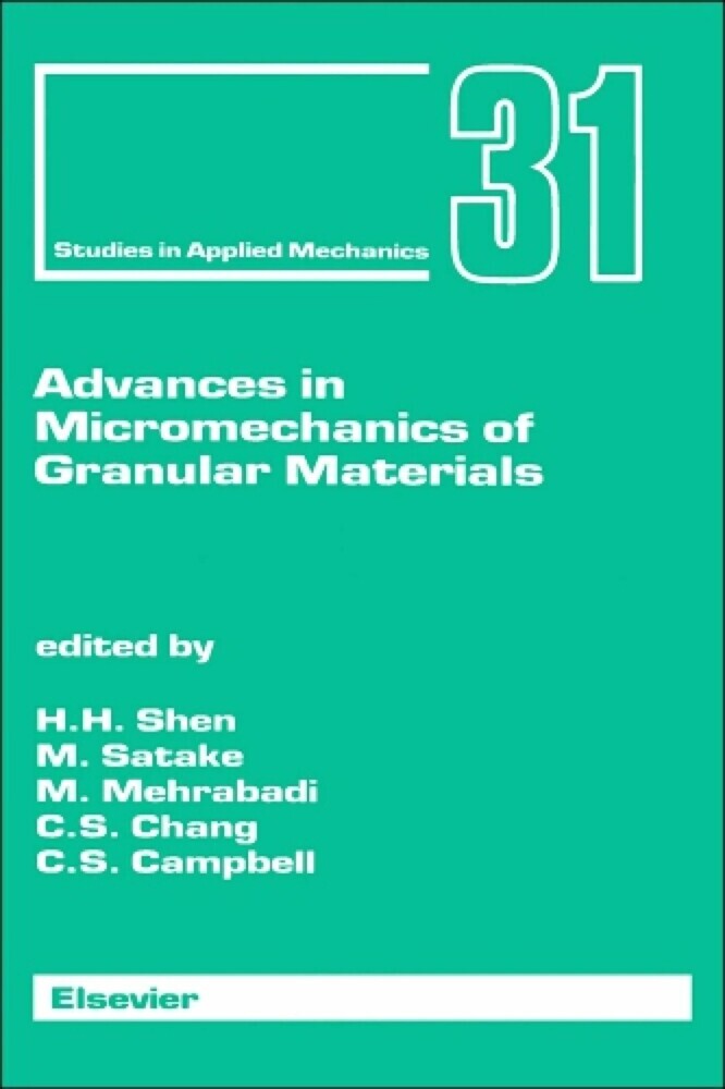 Advances in Micromechanics of Granular Materials main product photo